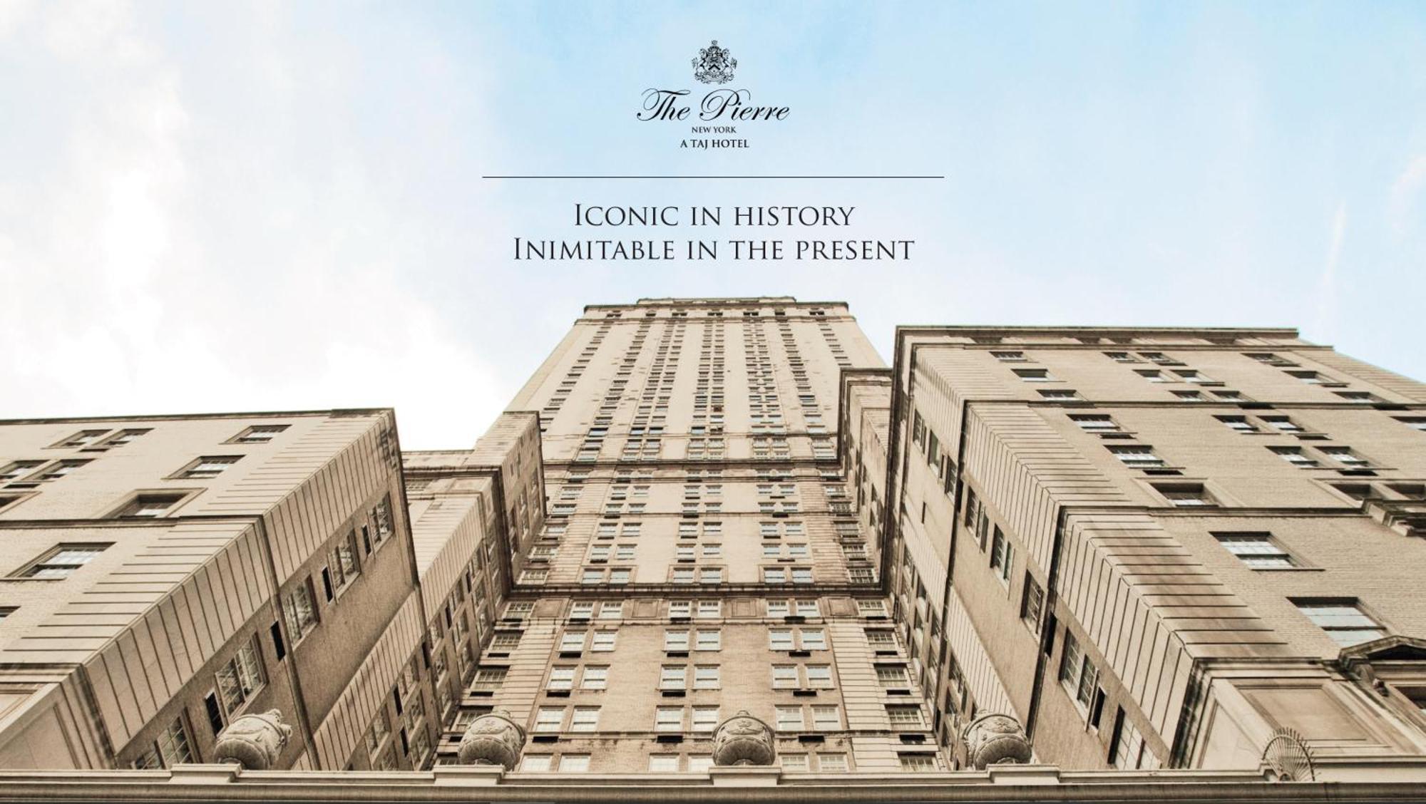 The Pierre, A Taj Hotel, New York Eksteriør bilde The Pierre brochure